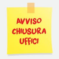 AVVISO CHIUSURE UFFICI ANNO 2024